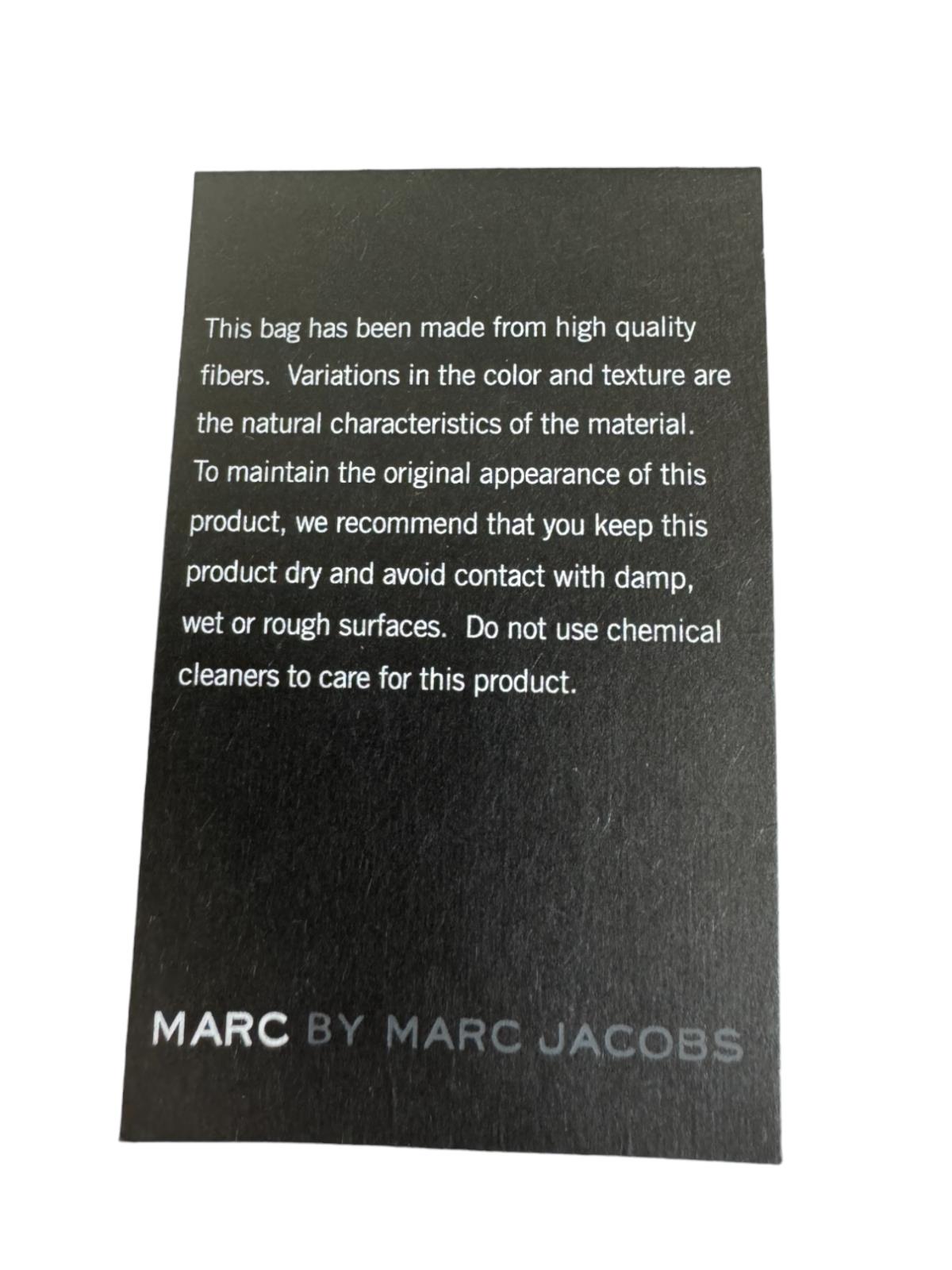 MARC JACOBS Leather Woven Raffia Bag | Crossbody, Flap, Navy Blue/White AS NEW!!