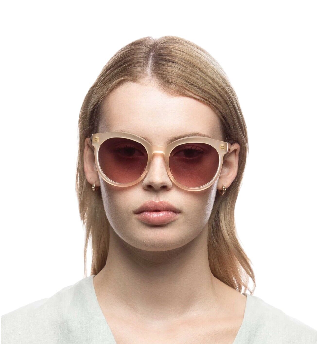Oroton Addison Sunglasses | Round, Oversize, Vintage Inspo, Hand Made, Tort Arms