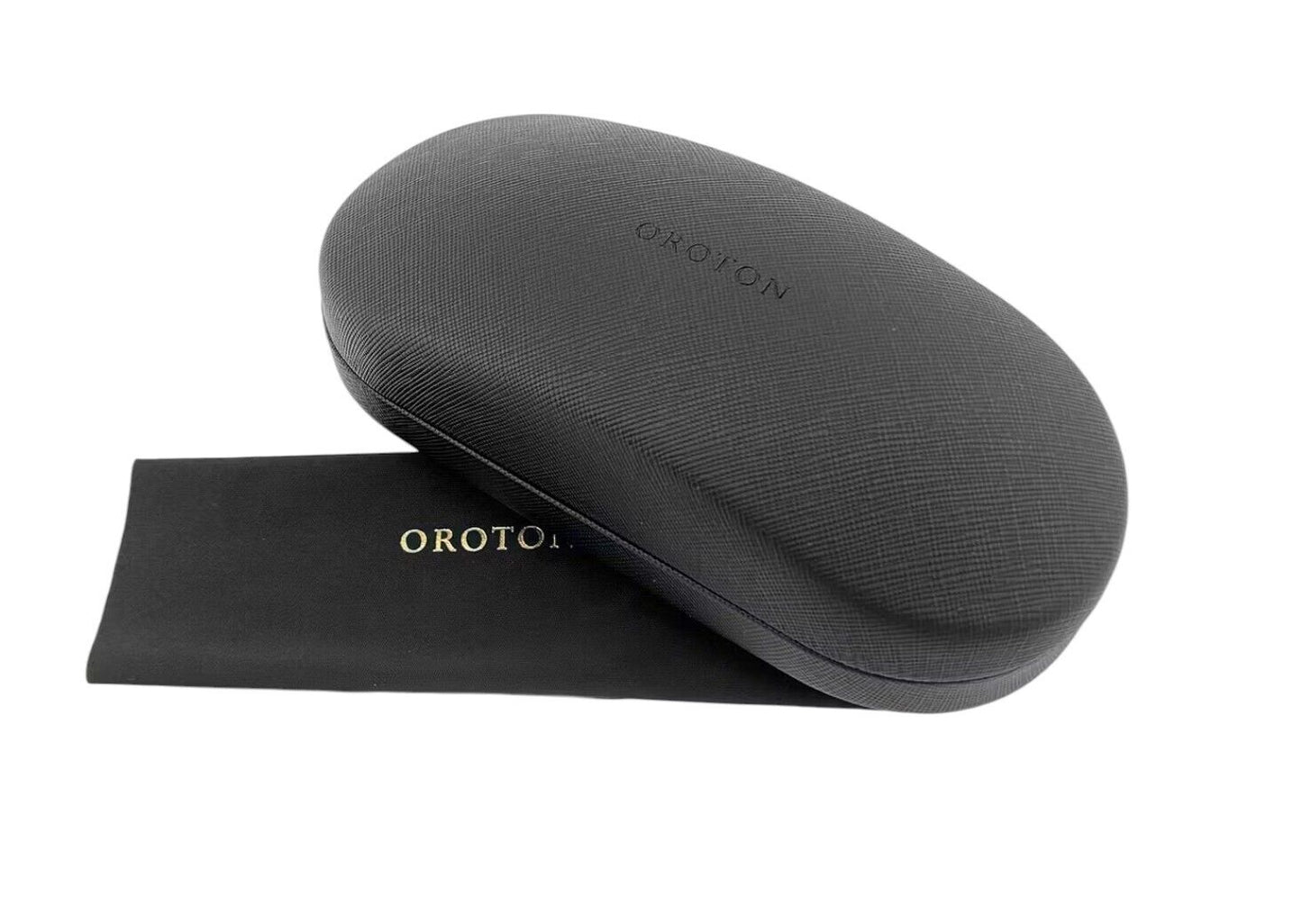 Oroton Ashton Sunglasses | Modern Chunky Cat Eye, Black, Grey Lenses, Handmade