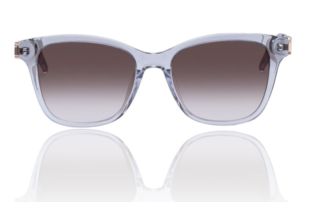 Oroton Darcy Sunglasses | Stone/Clear/Gold, Acetate/Metal, Rectangle, Hand Made