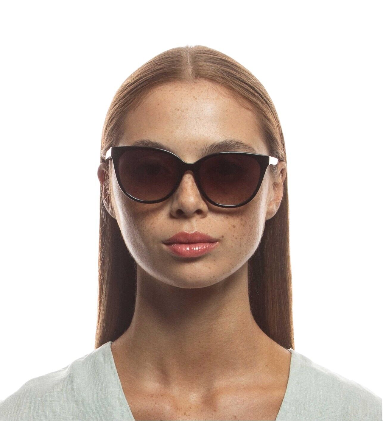 Oroton Reid B Sunglasses | Black, Cat Eye/Round, Plant-Based Acetate, Hand Made