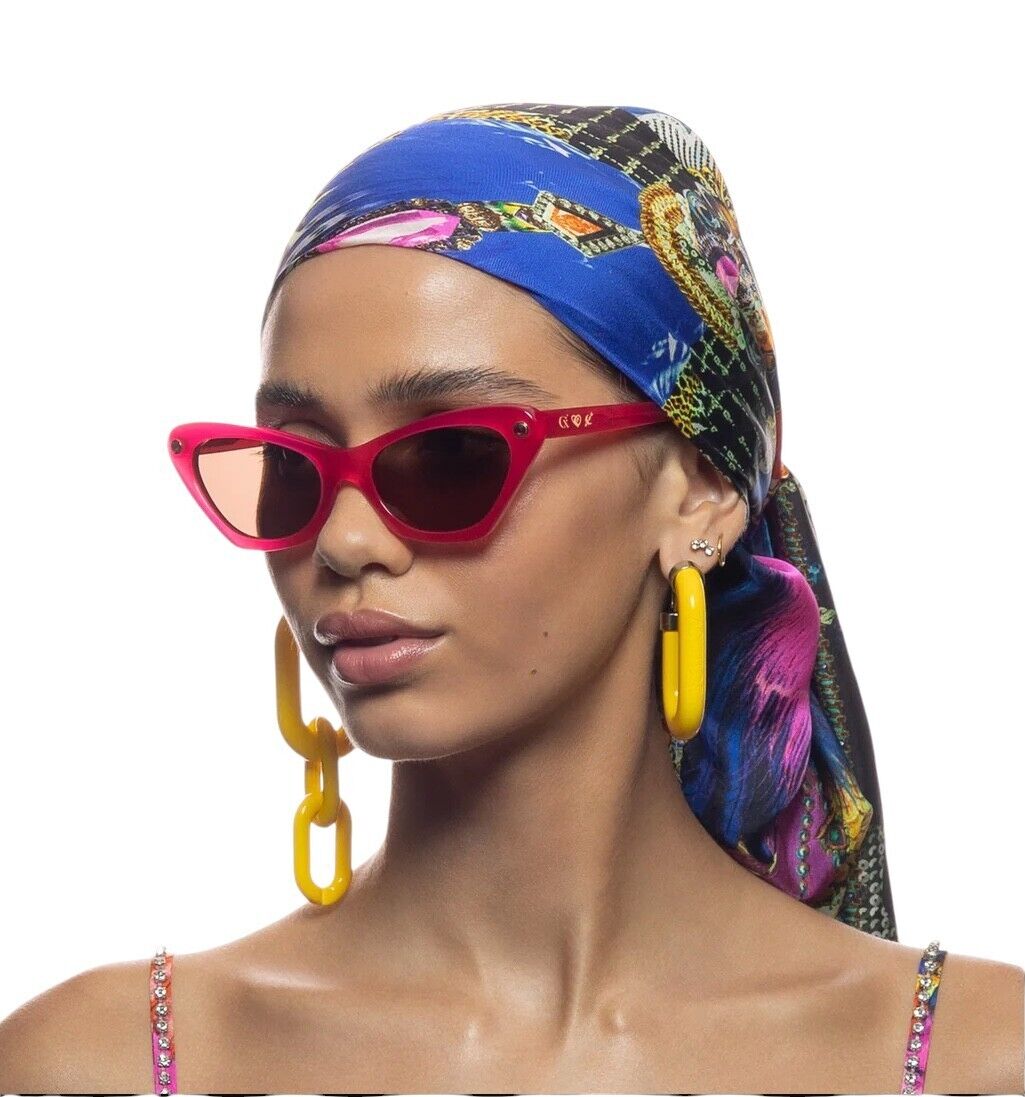 Camilla Autobahn Baby Sunglasses | Pink, Stone Accent,Small, Plant-based Acetate