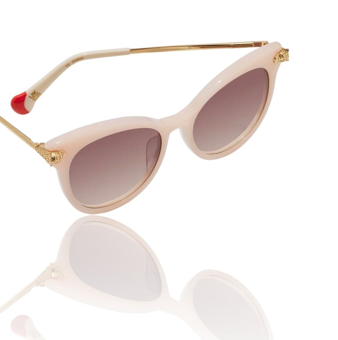 Camilla The Extras Sunglasses | Ballet Cream/Ivory, Oversized, Cat Eye/Round