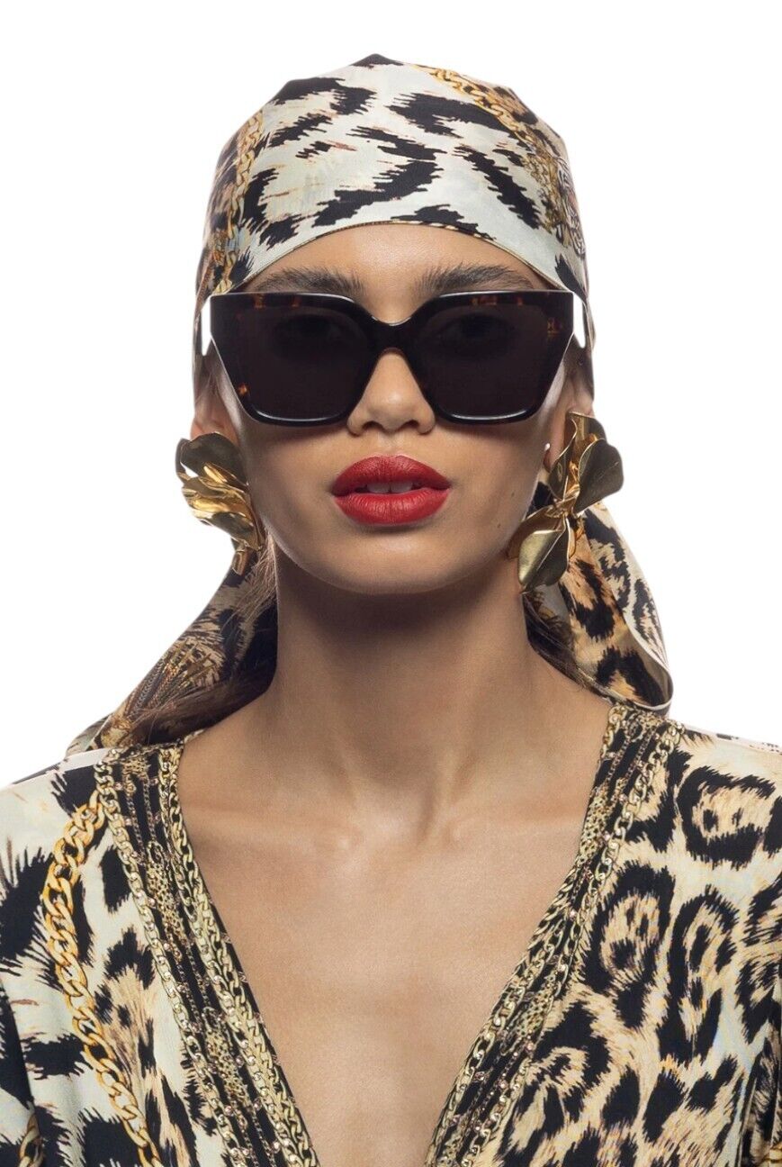 Camilla Bottomless Brunch Sunglasses |Tortoise Shell, Acetate, Oversize, Cat Eye
