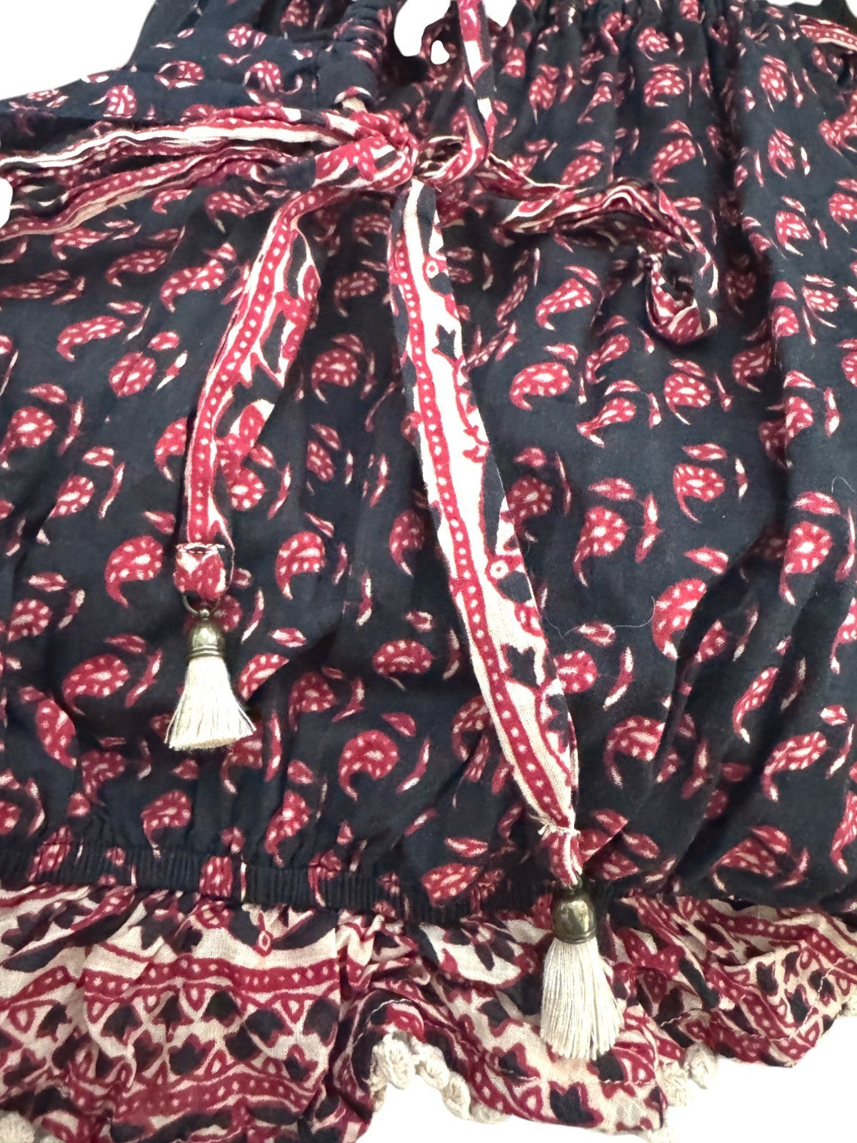 Zimmermann Kids Jaya Playsuit | Size 8 yrs, Cotton, Paisley, Cotton, Lightweight