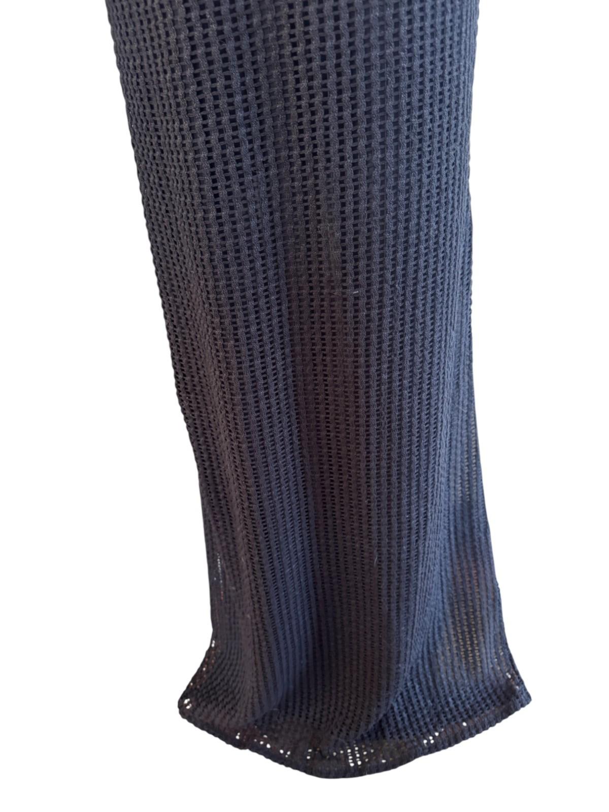 CAMILLA & MARC Willa Halter Dress | Black, Sz 10, Textured, Backless, Side Slit