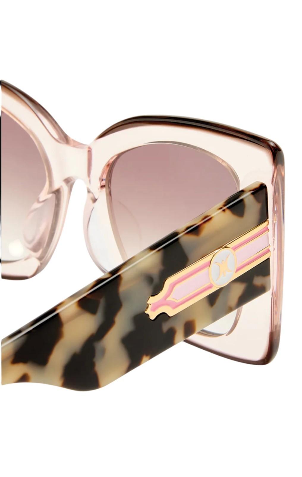 Camilla Where's My Valet Sunglasses | Tortoise Shell/ Pink, Oversized, Cats Eye
