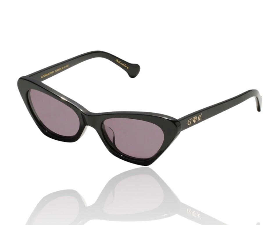 Camilla Autobahn Baby Sunglasses | Black, Small, Plant-based Acetate, Hand Made