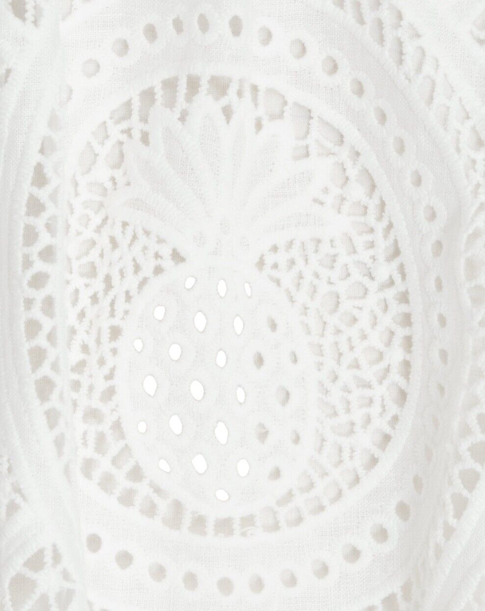 Zimmermann Vacay Lace Mini Dress | White, Linen/Cotton, Cut Out, Open Back, Puff