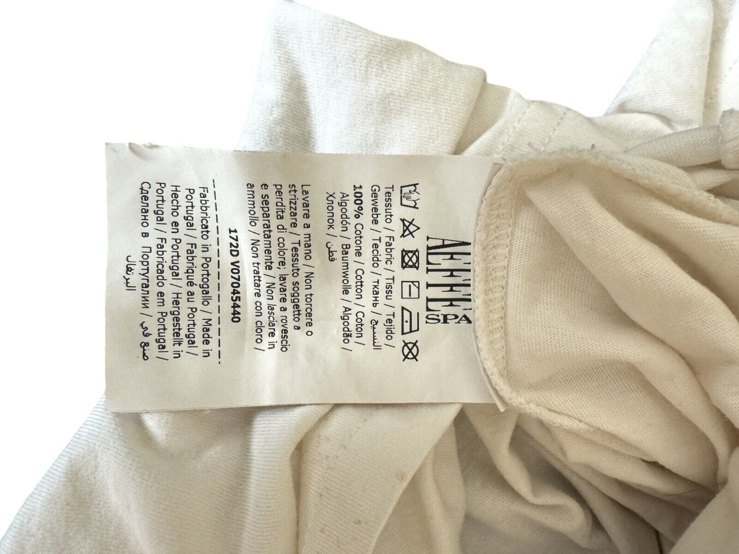 Moschino T-Shirt| White, This is Not Toy, Oversized, Size XS, Teddy Bear, Cotton