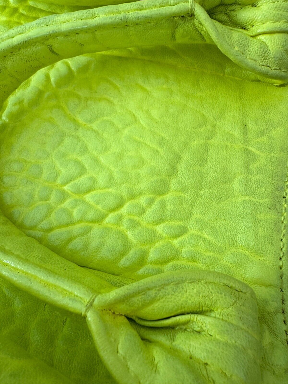 Alexander Wang Rocco Bag | Fluoro/neon Yellow/Silver, Leather, Silver, Crossbody