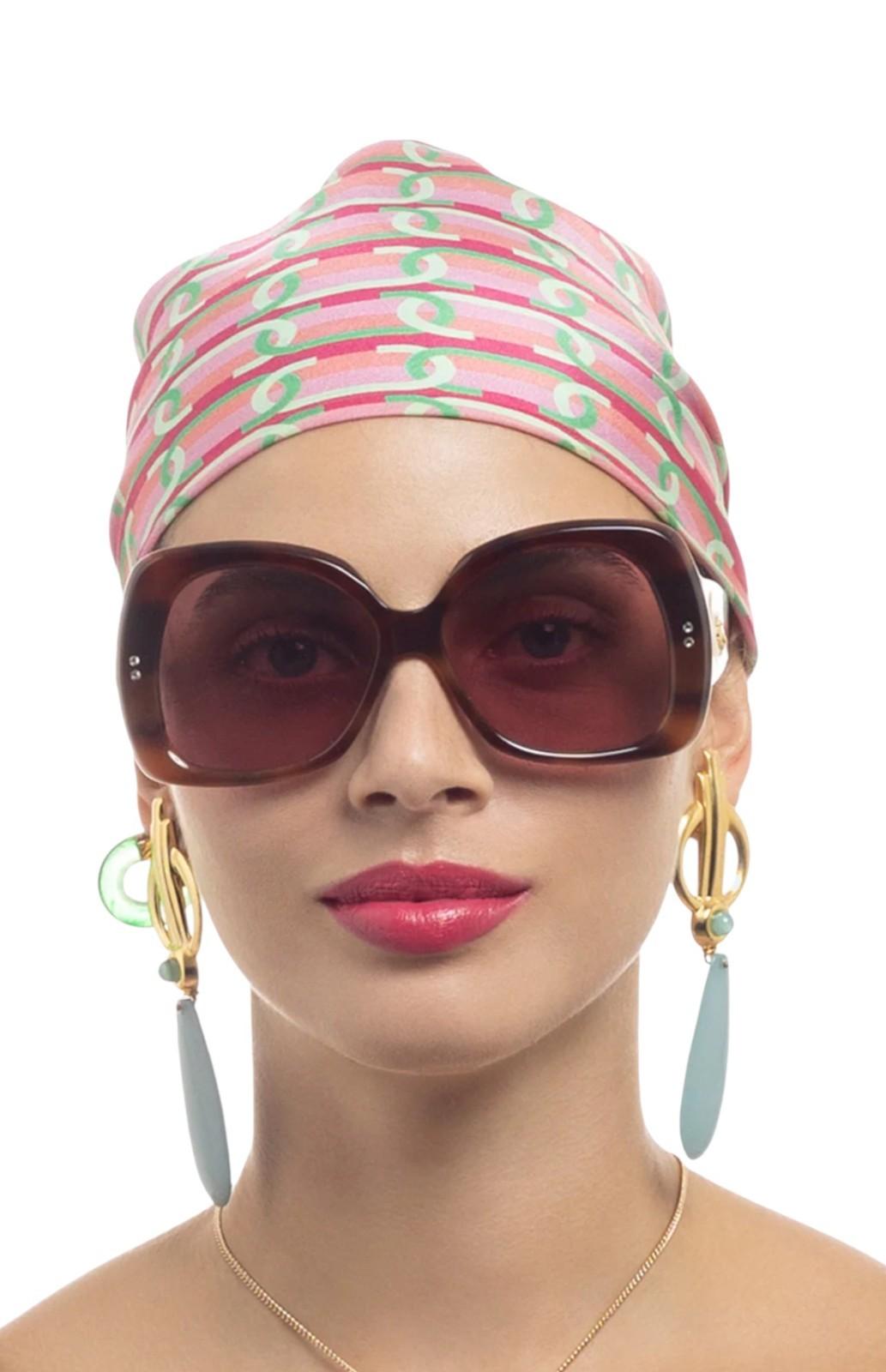 Camilla Late Checkout Sunglasses | Tortoise Shell/Ivory, Butterfly, Oversized