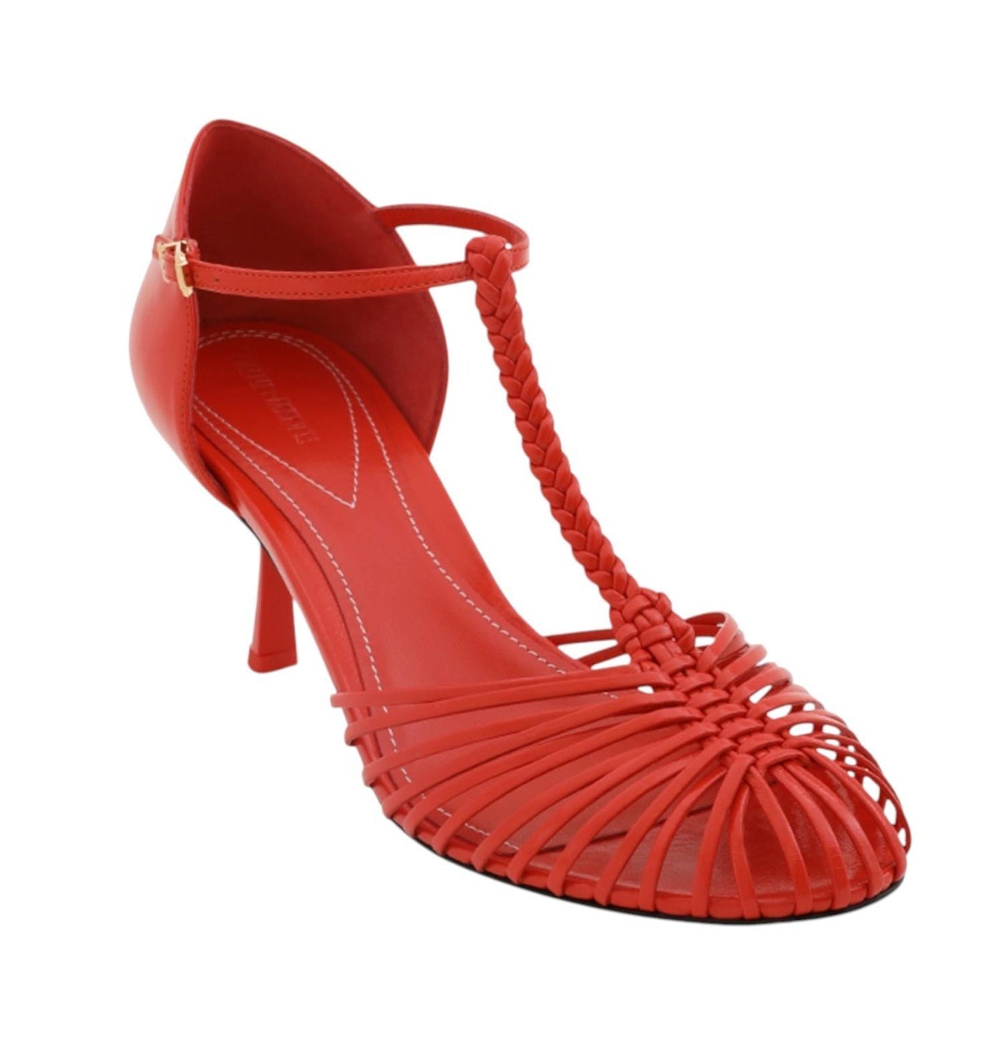 Zimmermann Celesta Pump 65 |Tomato/Red, Heels, Strappy, Leather, Vintage Inspire