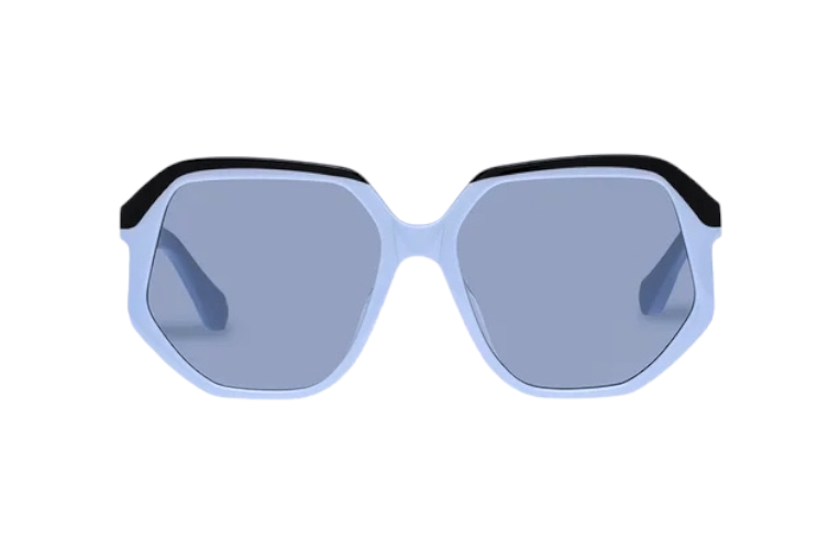 Karen Walker Unified Sunglasses | Blue Acetate Frame & Lenses, Geometric