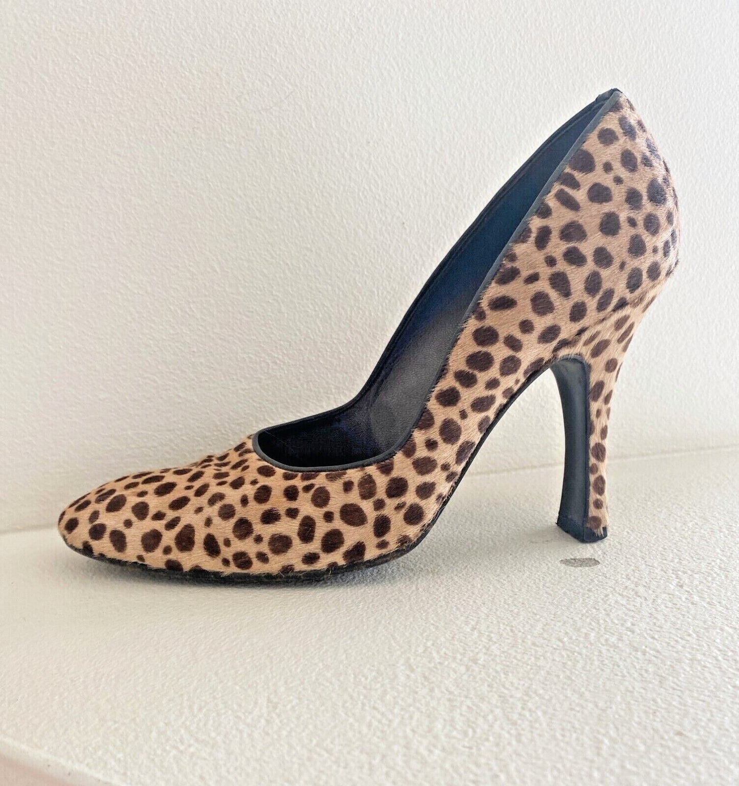 Gianni Versace Leopard Print Heels | Pumps, Great Condition, Leather, Size 38