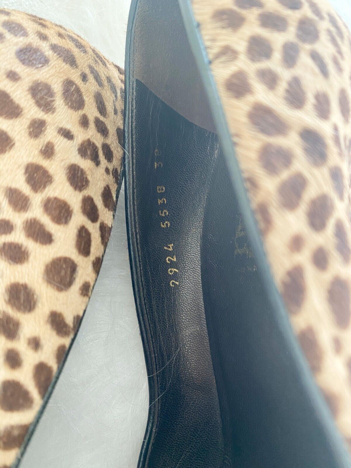 Gianni Versace Leopard Print Heels | Pumps, Great Condition, Leather, Size 38