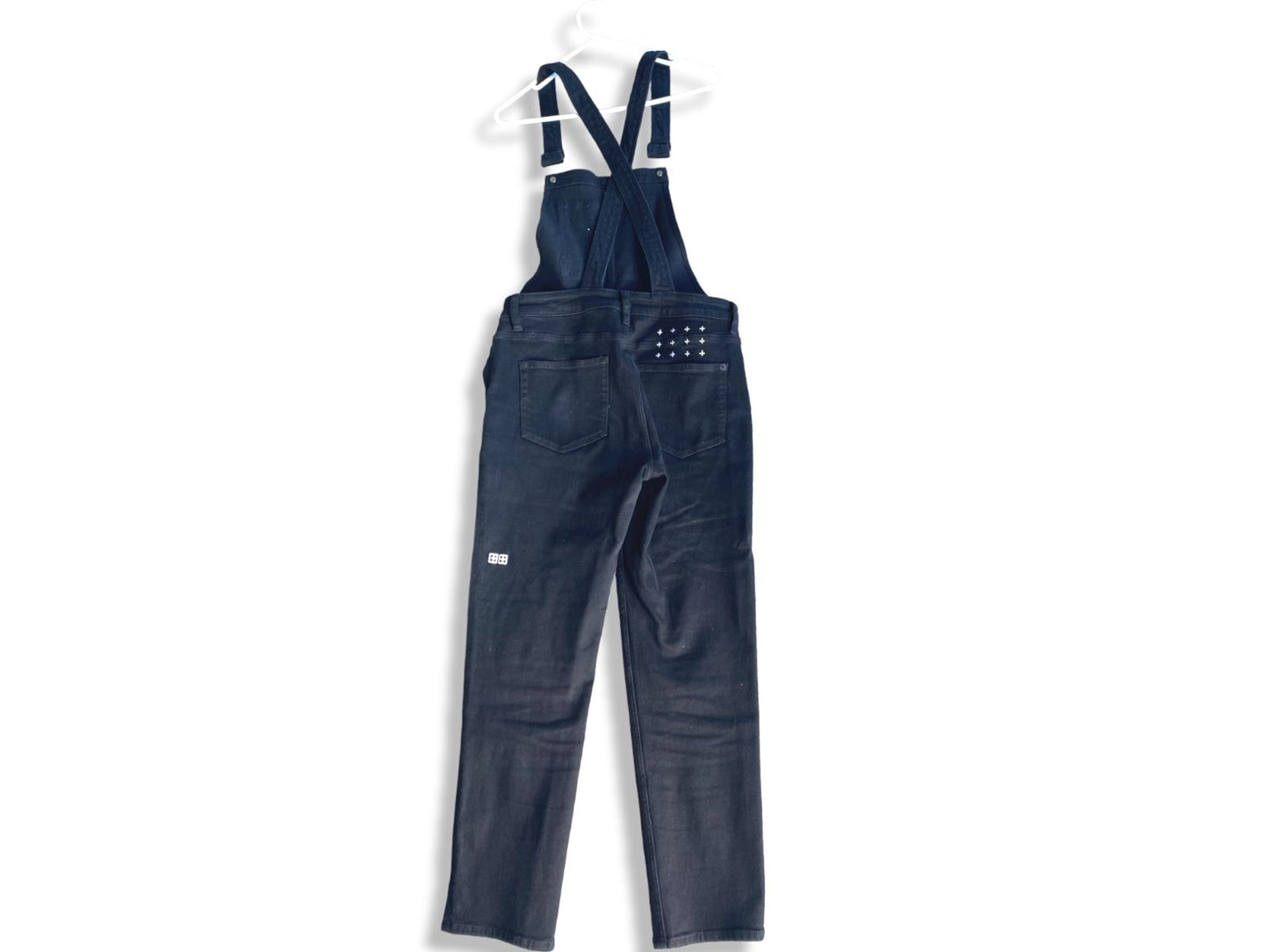 Ksubi Black Denim Dungarees / Overalls | Stretch, Women, Sz 26 But fits up to 28