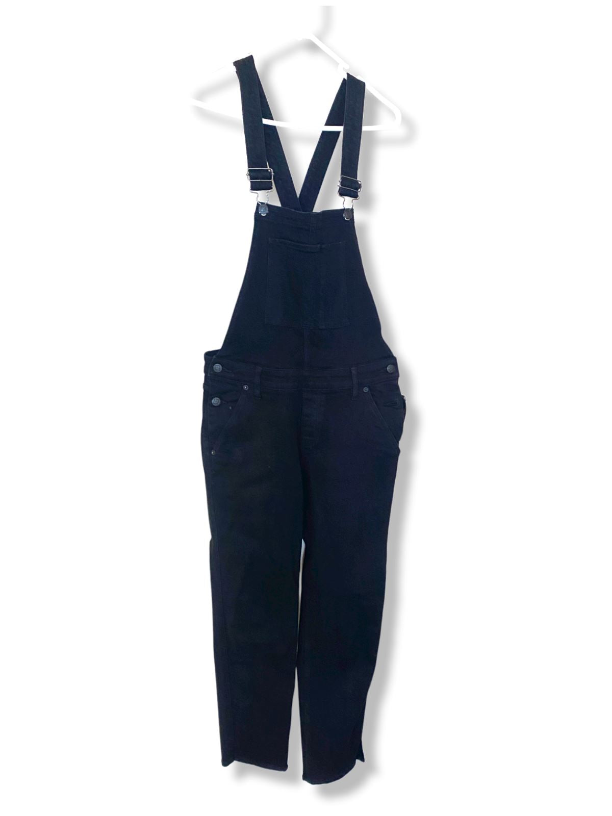Ksubi Black Denim Dungarees / Overalls | Stretch, Women, Sz 26 But fits up to 28