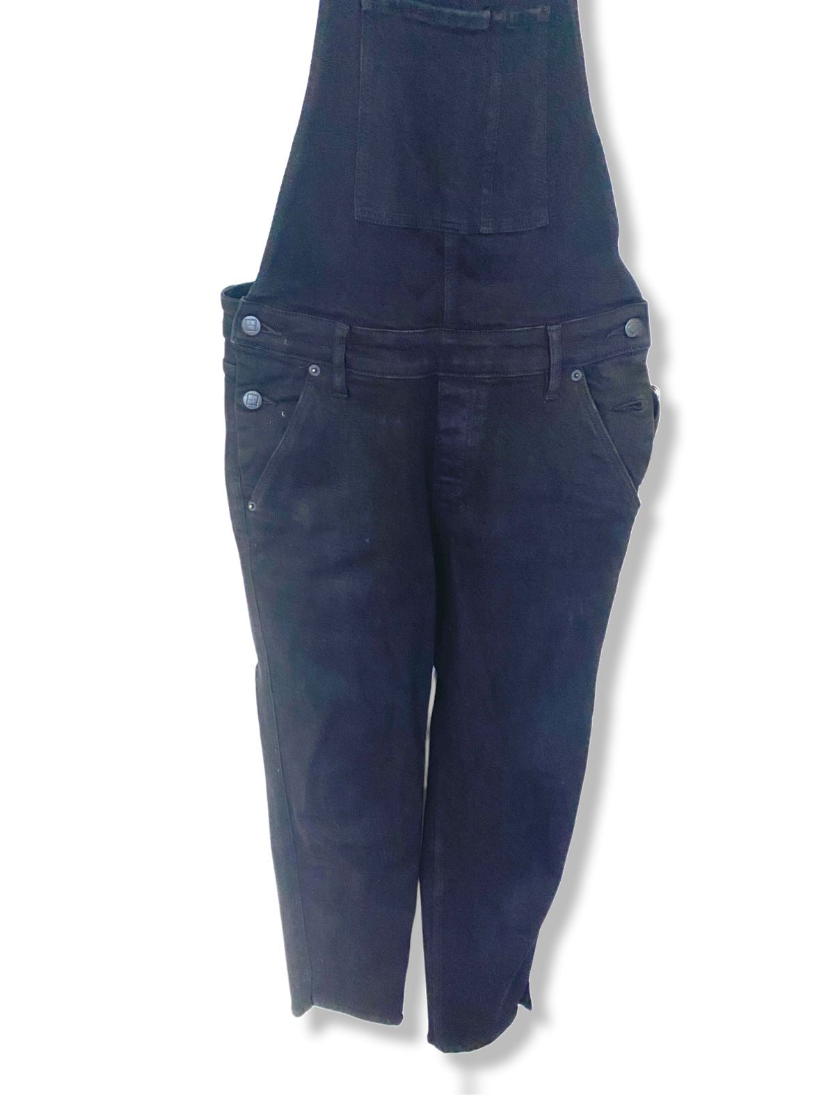 Ksubi Black Denim Dungarees / Overalls | Stretch, Women, Sz 26 But fits up to 28