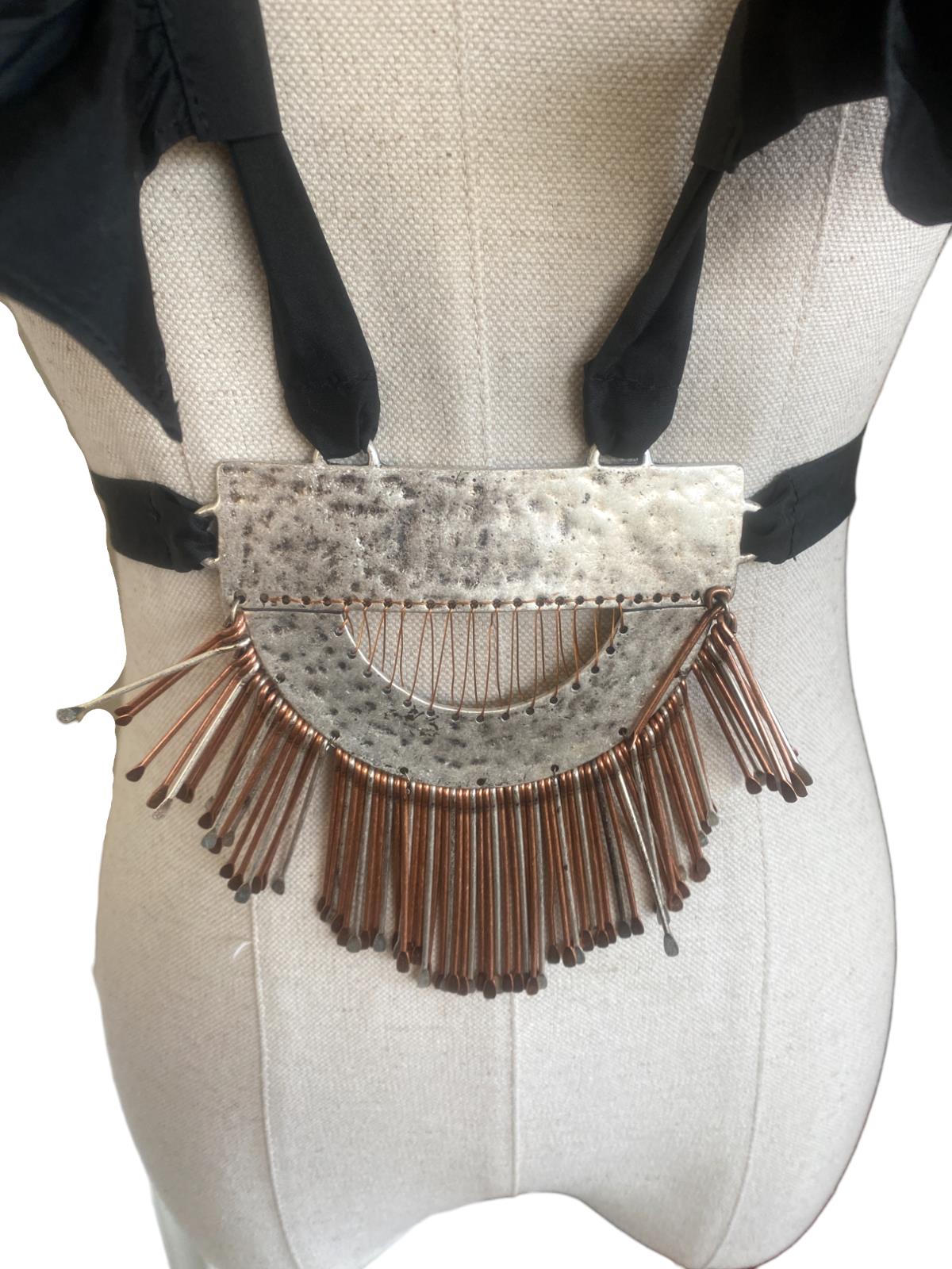Sass & Bide Semi-Vintage Harness/Body Jewellery, Festival, Black, Silk Harness
