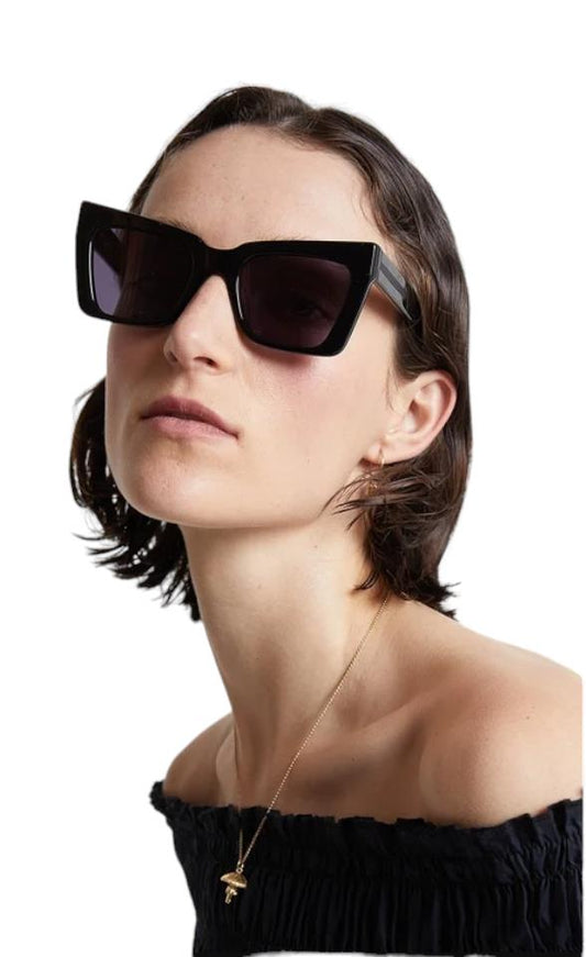 Karen Walker Immortal Sunglasses | Black Jelly Bean, Bio-Acetate, Cats Eye