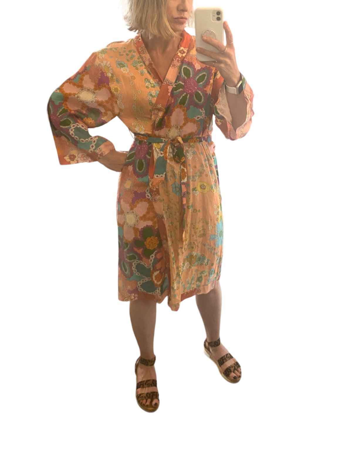Zimmermann Lola Spliced Robe | Dress / Swimsuit Cover-Up, Wrap, Midi, Floral