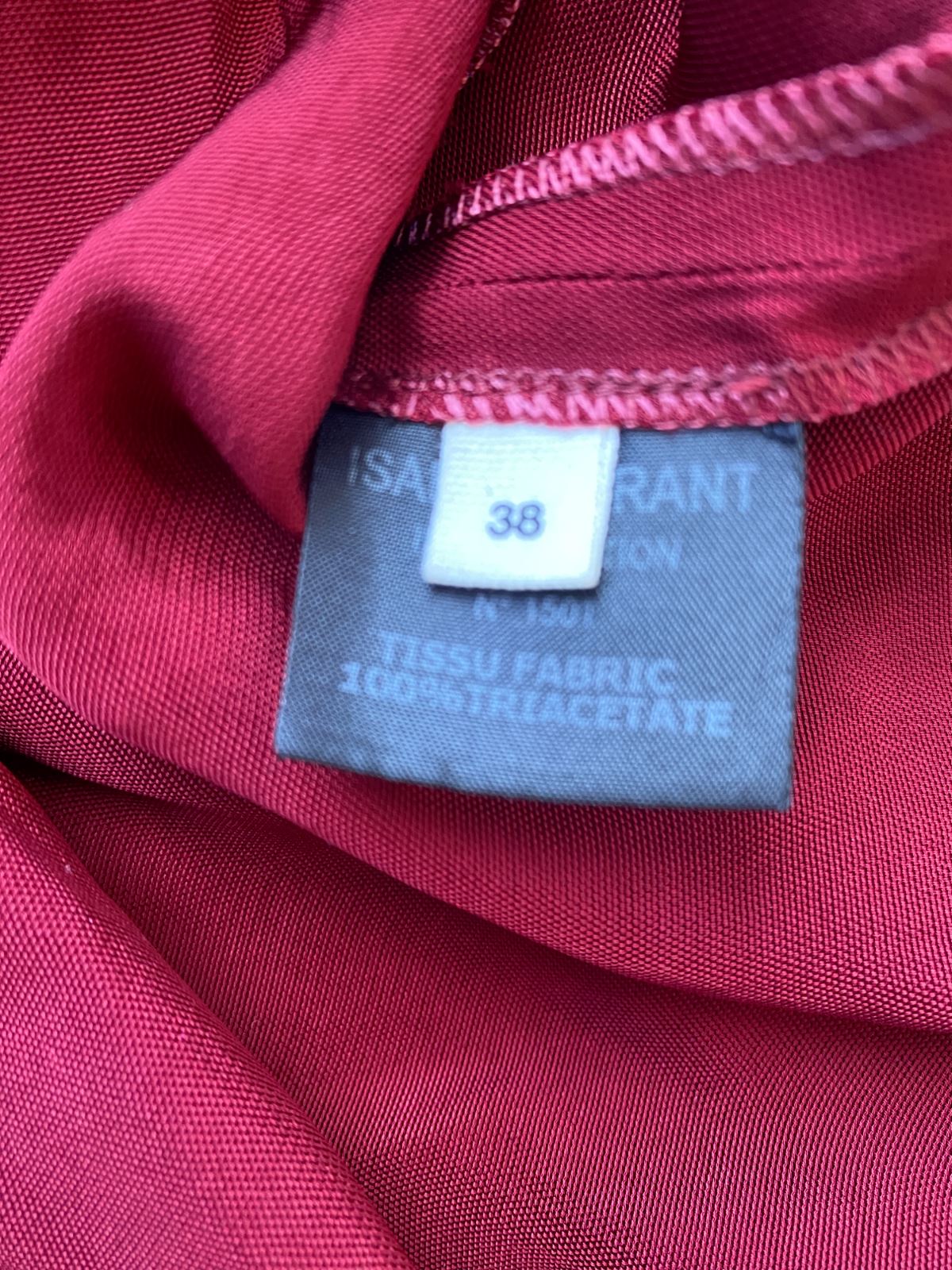 ISABEL MARANT ÈTOILE mini skirt | Red/Burgundy, Size 38 or Medium, Fit & Flare