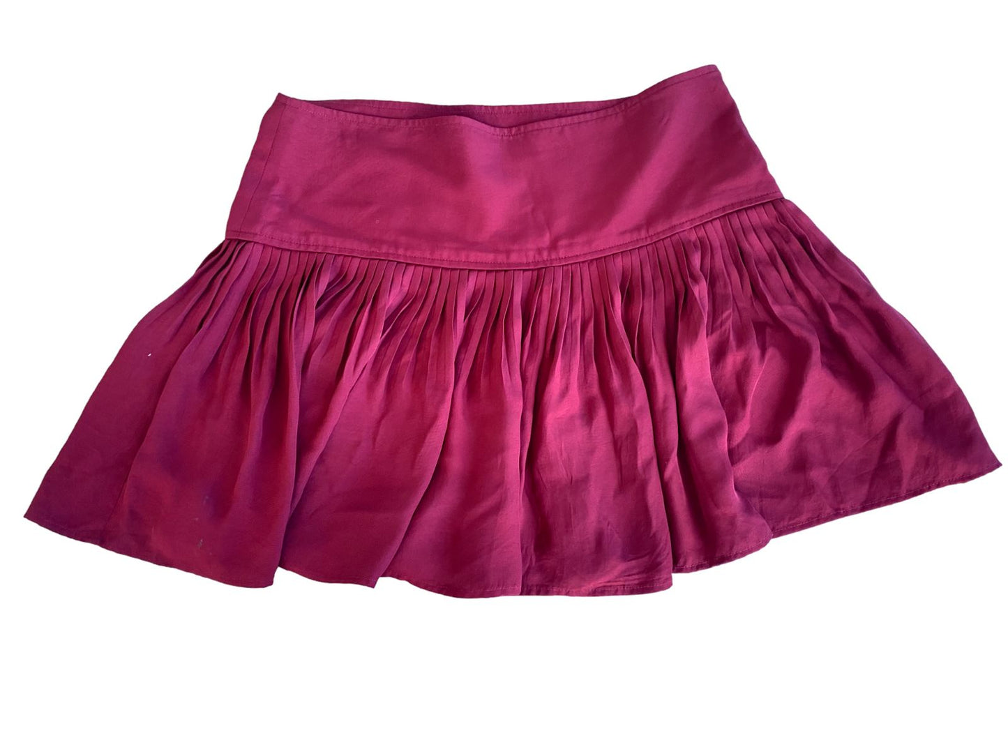 ISABEL MARANT ÈTOILE mini skirt | Red/Burgundy, Size 38 or Medium, Fit & Flare