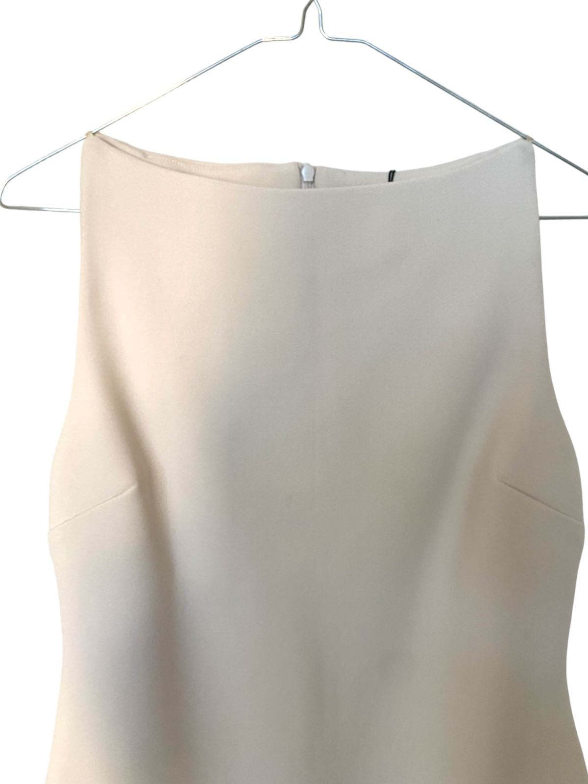 BEC + BRIDGE Raphaela Mini Dress | Vanilla/Off White, Thick & Stretch, Bridal