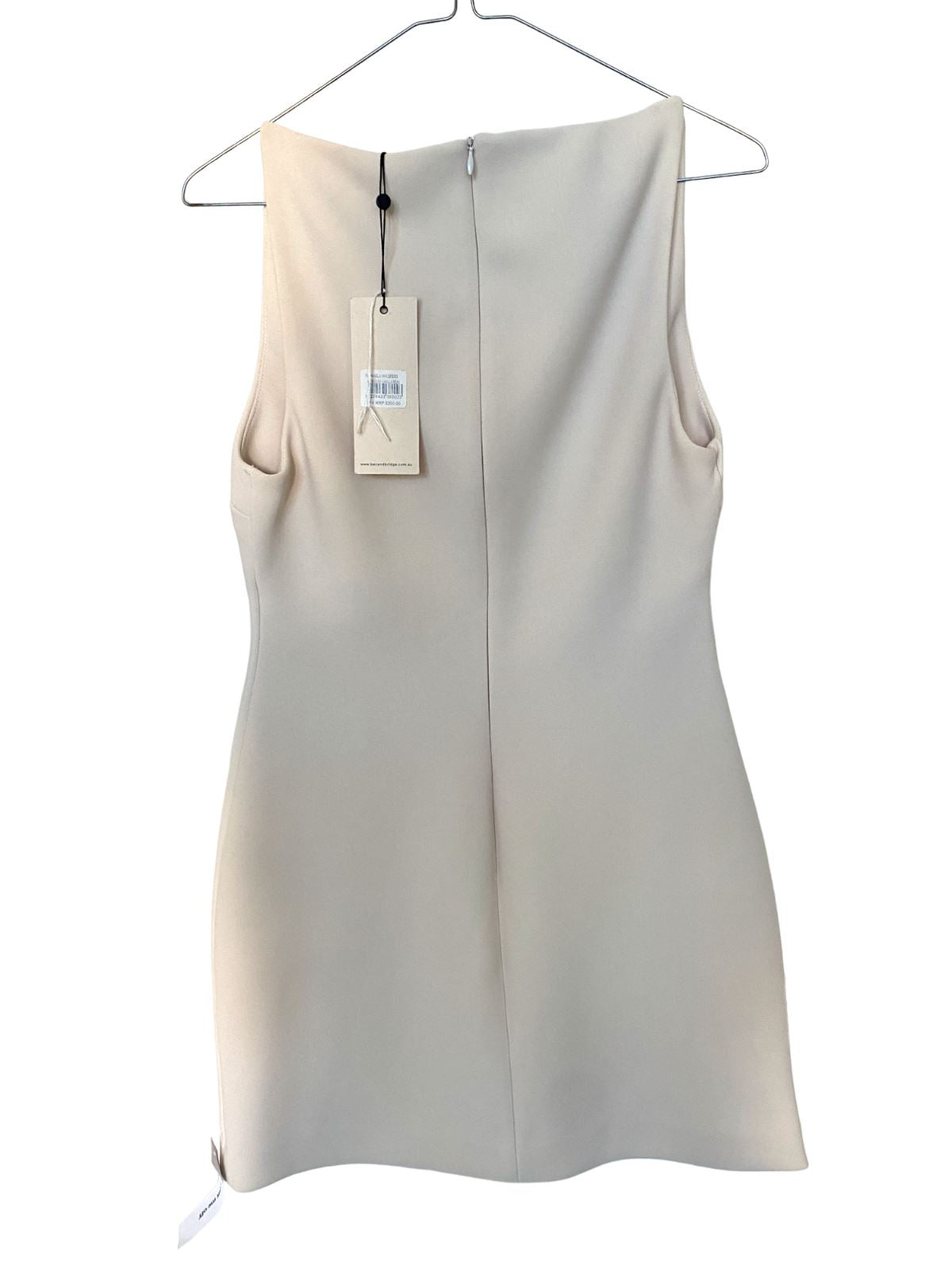 BEC + BRIDGE Raphaela Mini Dress | Vanilla/Off White, Thick & Stretch, Bridal