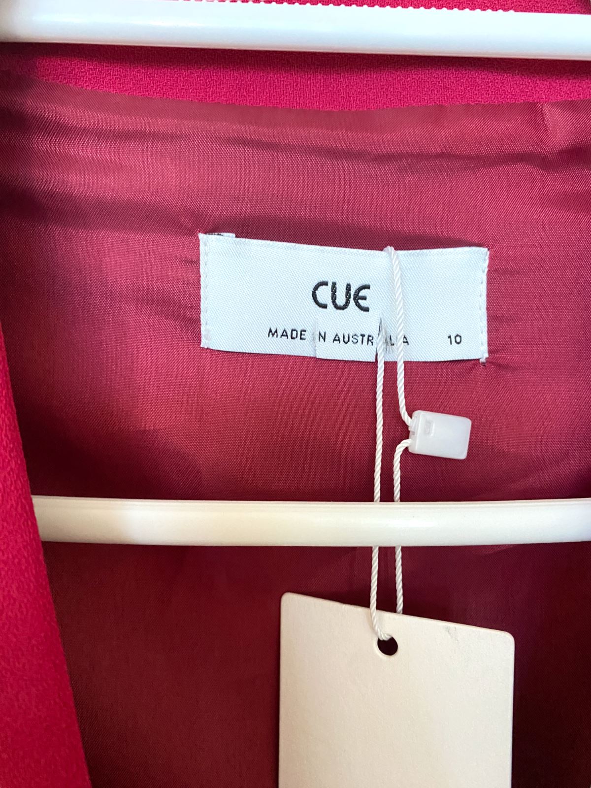 CUE Blazer Dress OR Blazer |Pink, Jacket, Shoulder Pads, Sustainable