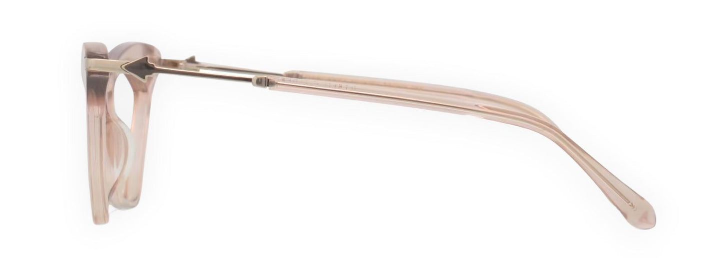 Karen Walker Margaret Optical Glasses| Clear Blush Pink Acetate Cat Eye Frames