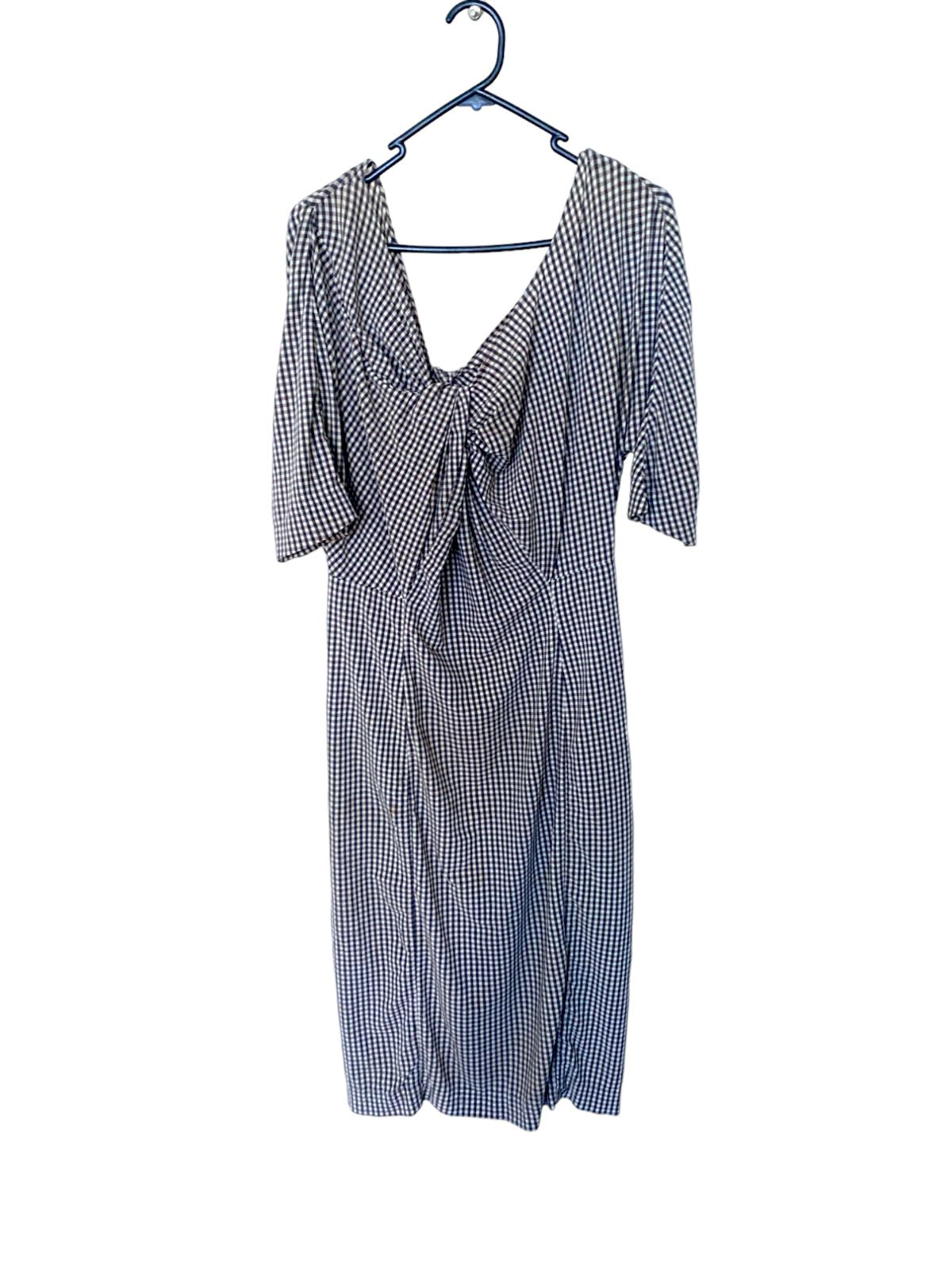 Scanlan Theodore Twist Front Dress | Pencil, Lightweight, STRETCH Fits Sz 8-12