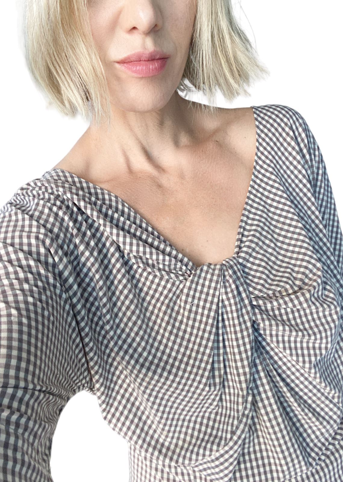 Scanlan Theodore Twist Front Dress | Pencil, Lightweight, STRETCH Fits Sz 8-12