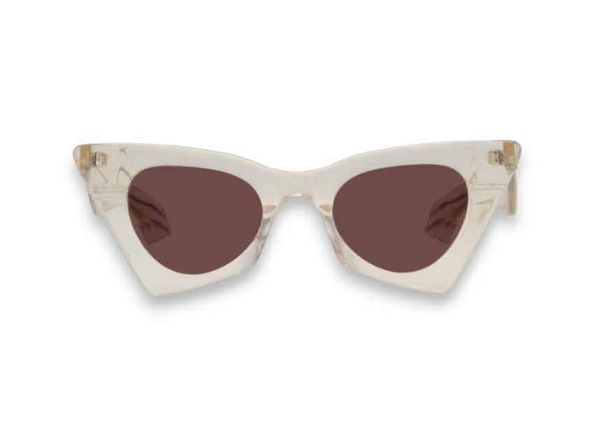 Karen Walker Astral Arrow B Sunglasses | Vintage Clear, Cat Eye, Eco Friendly