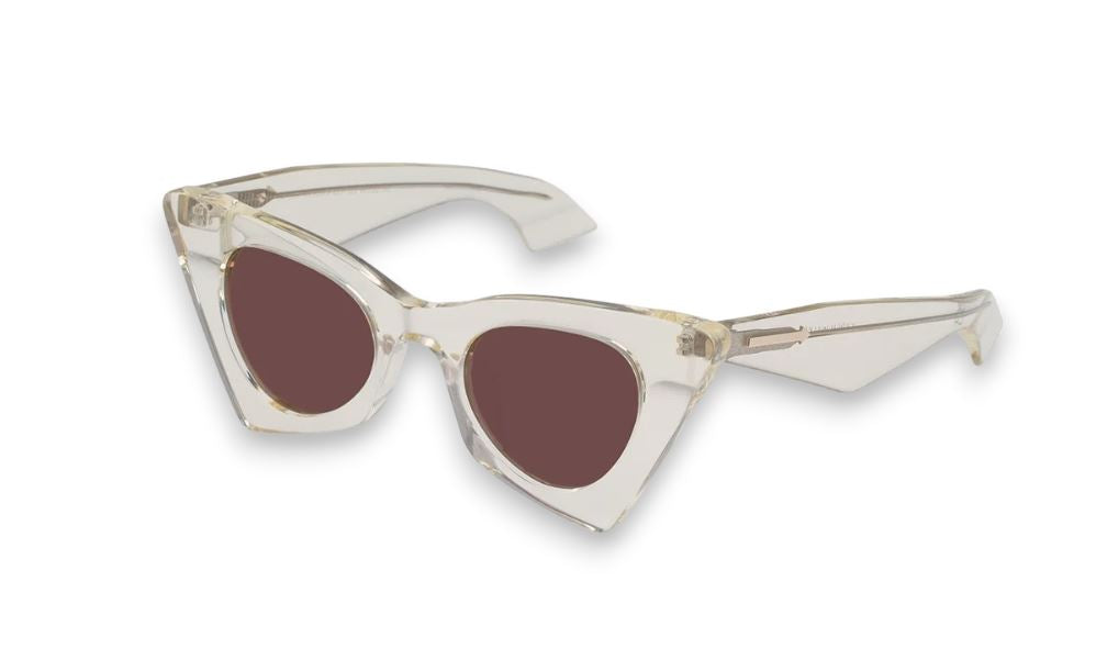 Karen Walker Astral Arrow B Sunglasses | Vintage Clear, Cat Eye, Eco Friendly