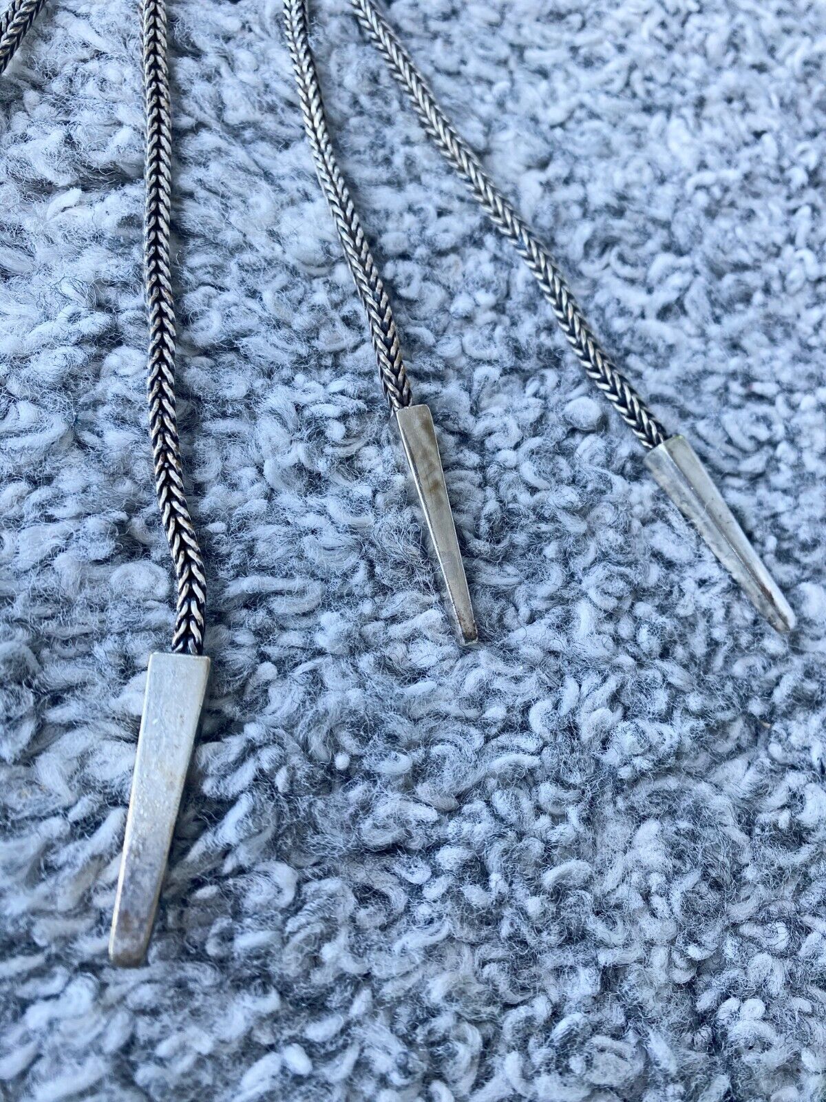 Sass & Bide Camelia Flower Necklace/Choker | RARE Hand Made, Adjustable, Silver