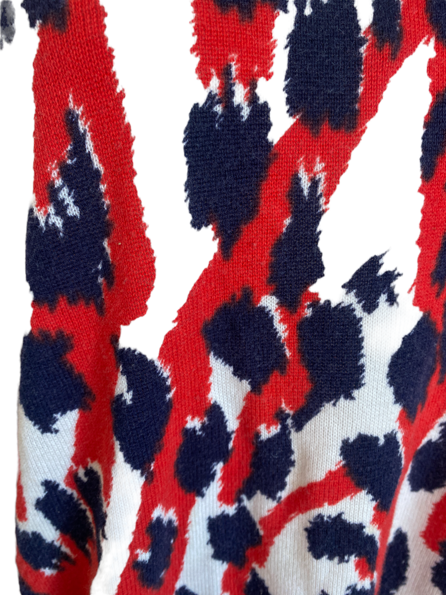 C&M Camilla and Marc Jumper/Sweater | Sz M, Oversized, Red/White/Navy, Cotton