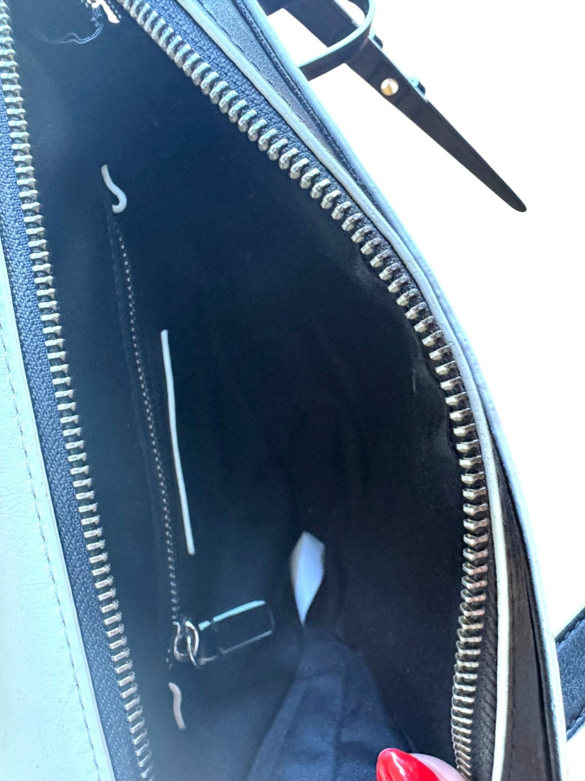 Marc Jacobs The Box Bag | Crossbody/Shoulder, Black & White, Leather, Top Handle