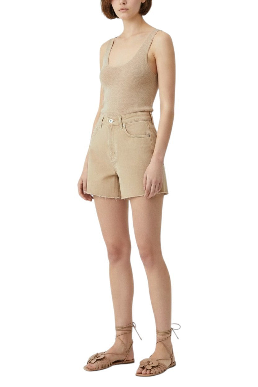 Zimmermann Orchid  Sandal | Biscuit/Beige, Ankle Strap, Flats, Flower, Leather