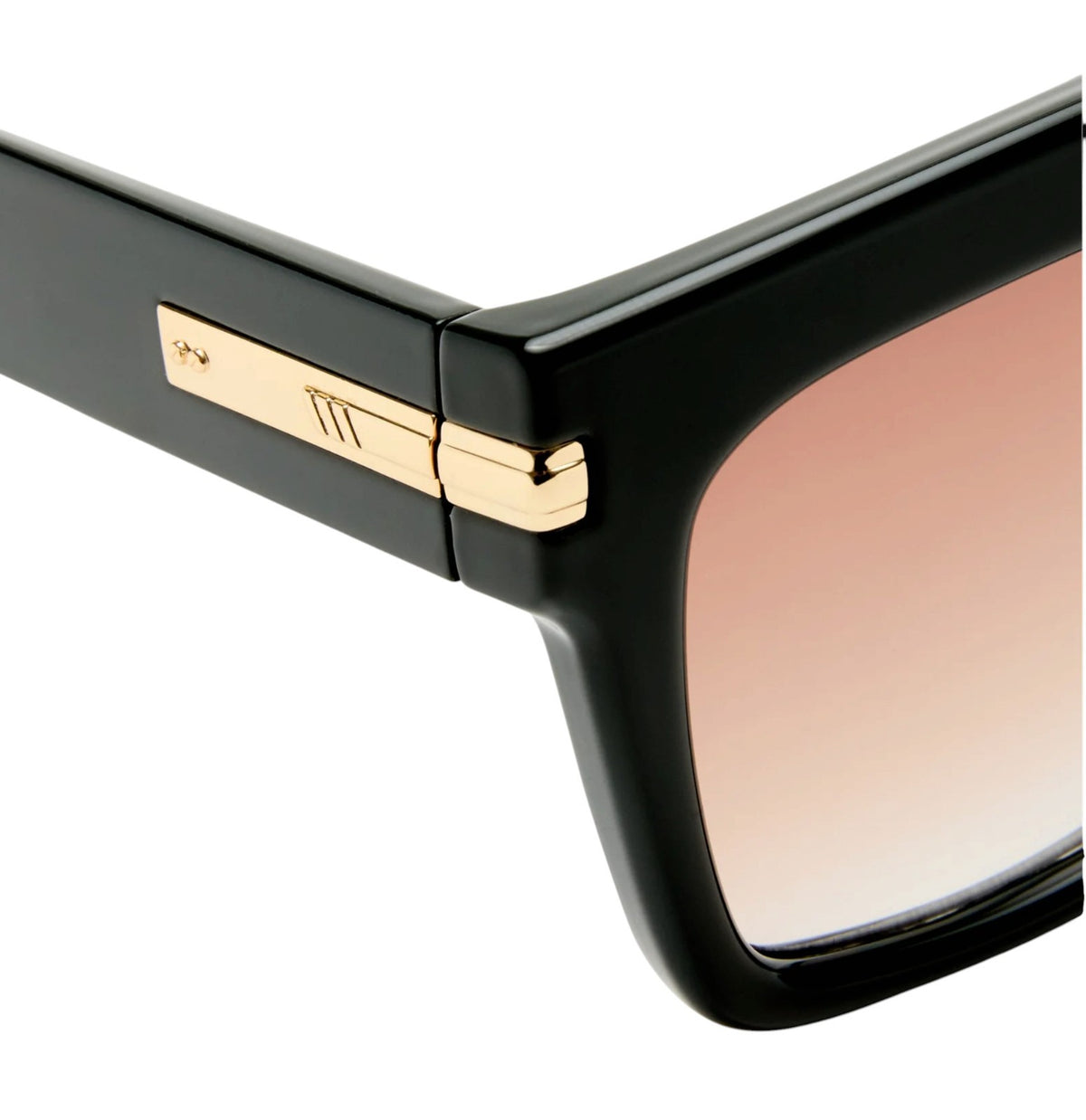 Le Specs Offside Sunglasses | Oversized, Khaki, Shield, Brown Gradient Lens,