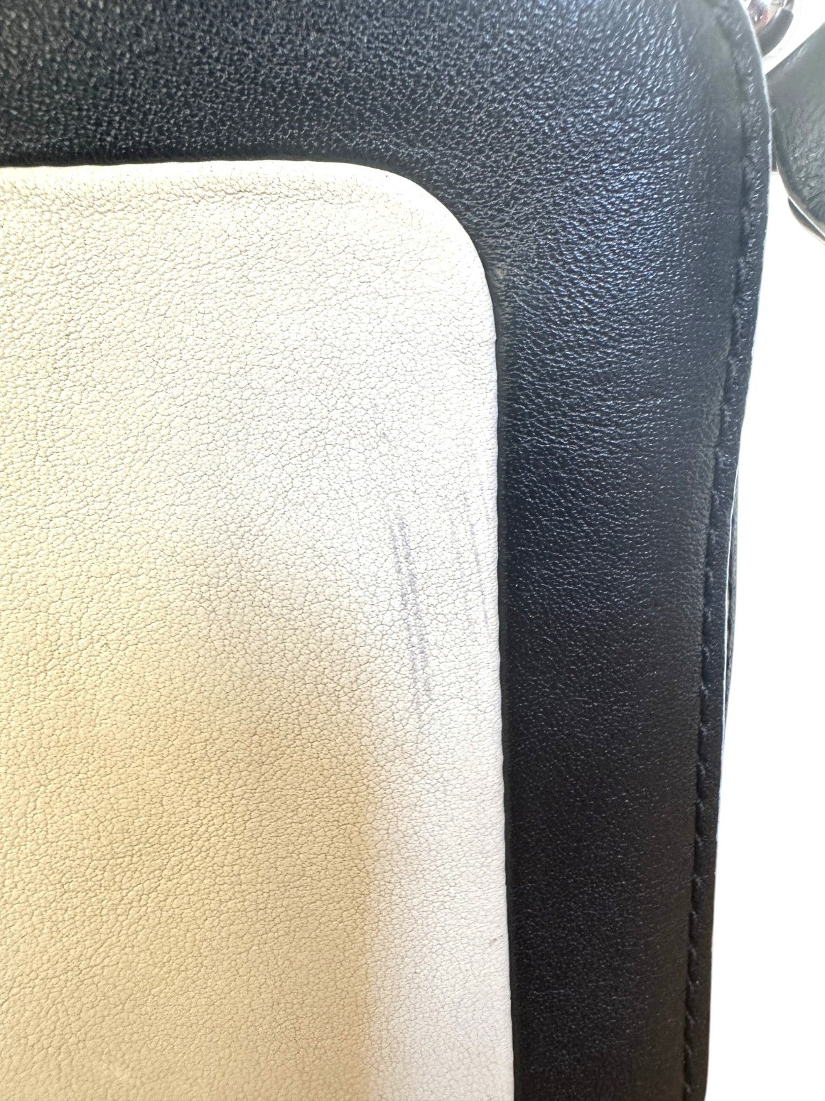 Marc Jacobs The Box Bag | Crossbody/Shoulder, Black & White, Leather, Top Handle