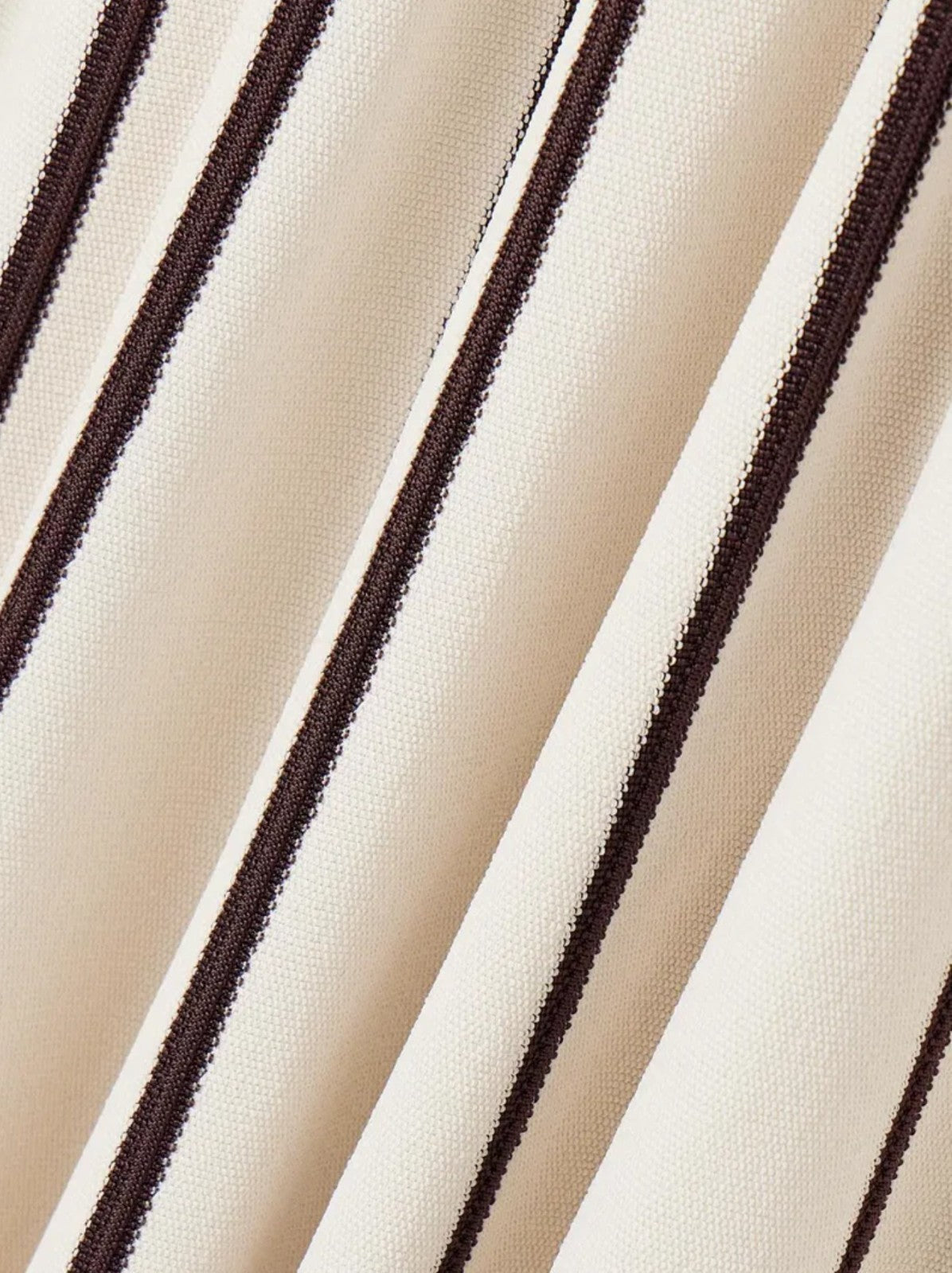 Zimmermann Illuminate Stripe Midi Skirt | Black/White, Stretch, Knit, High Waist