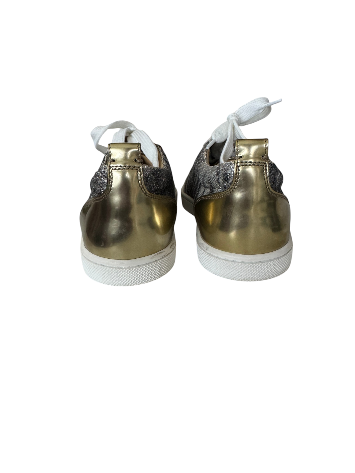 Christian Louboutin Gondoliere Sneakers | Sz 35, New, Patent Leather, Glitter