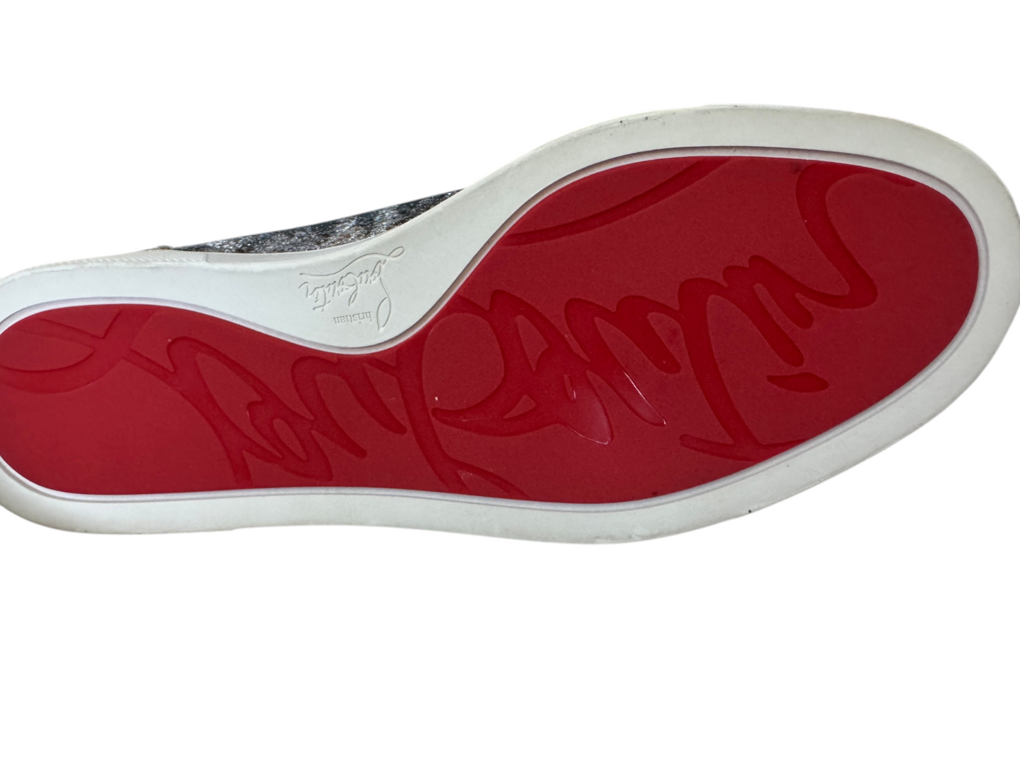 Christian Louboutin Gondoliere Sneakers | Sz 35, New, Patent Leather, Glitter