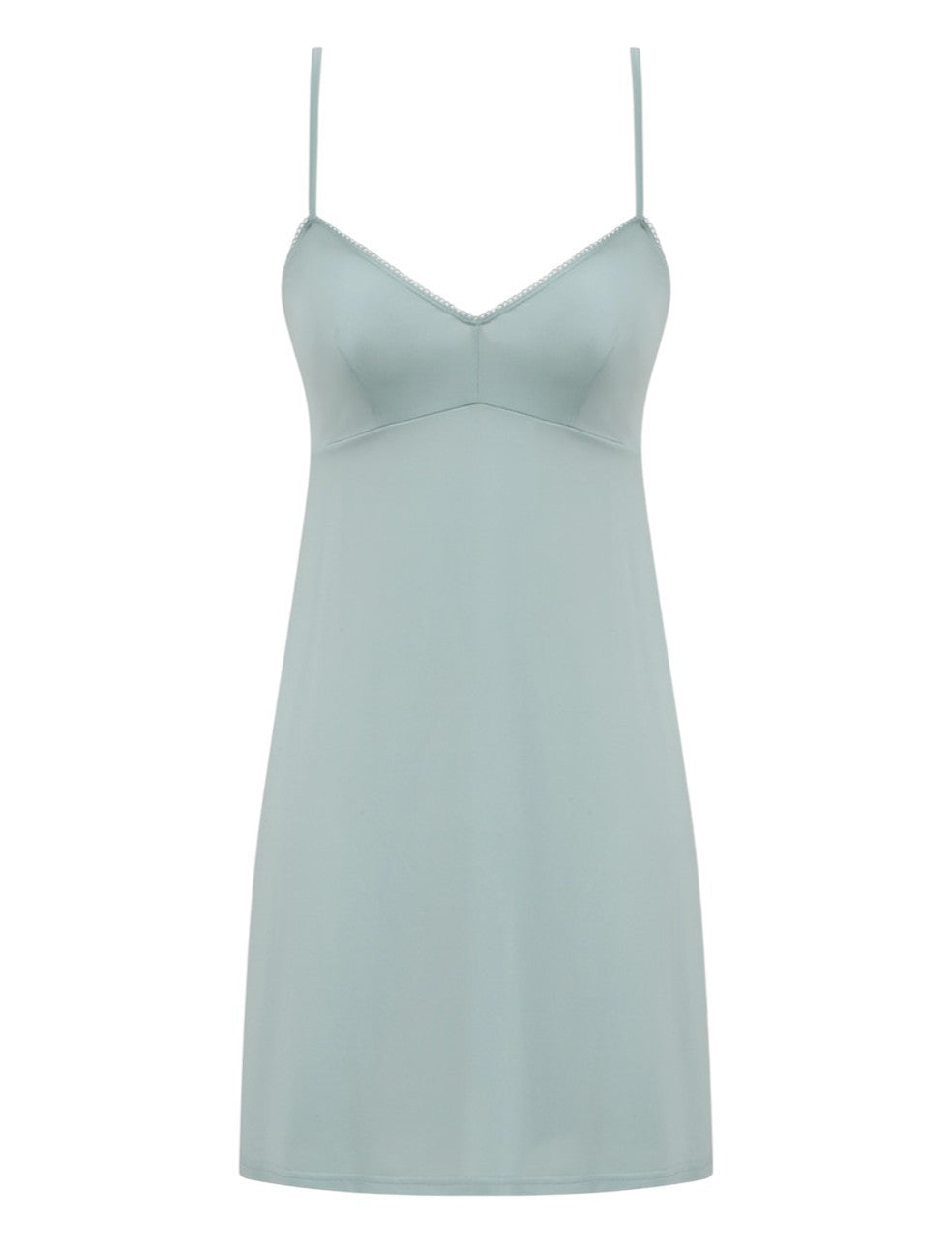 Zimmermann Rhiannon Metallic Frill Mini Dress| Mint,Relaxed, Tie Shoulder, Lurex