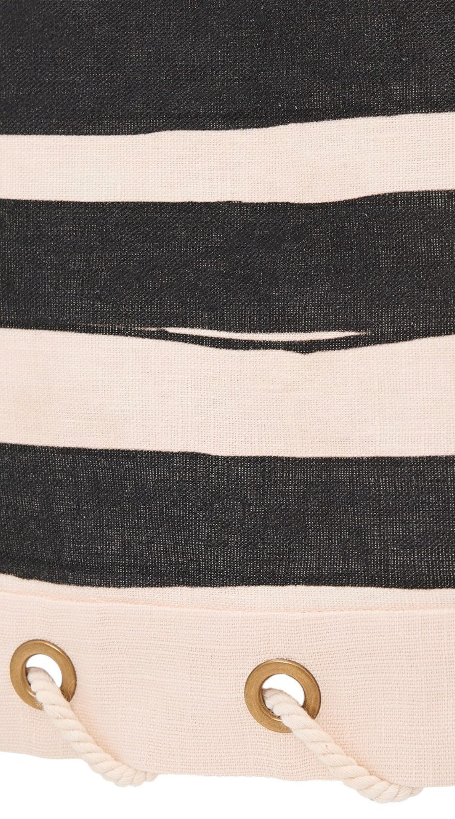 Zimmermann Rebellion Stripe Skirt | Midi, High Waist, Pencil, Black & White