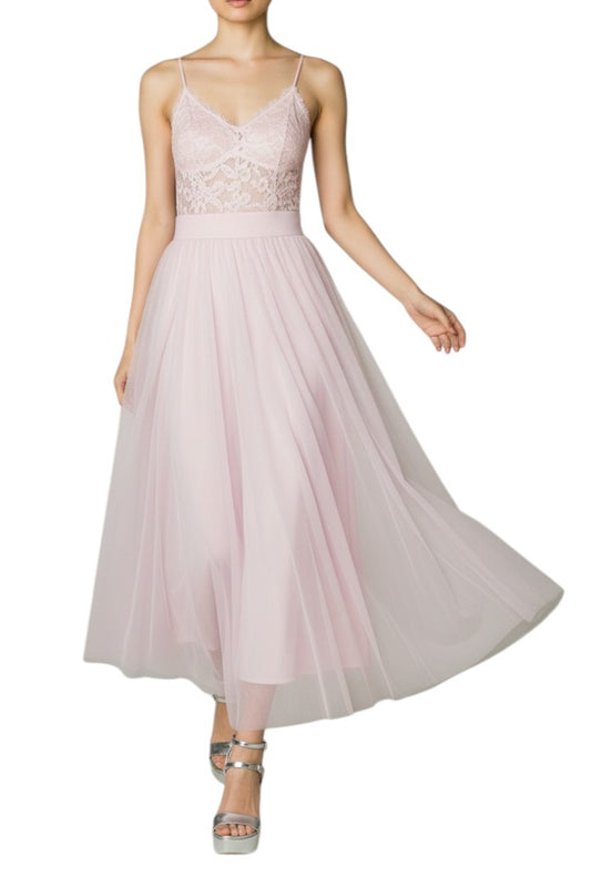 Zimmermann Tulle Maxi Skirt | Lilac/Pink, High Waist, Lined, High Waist, Lined