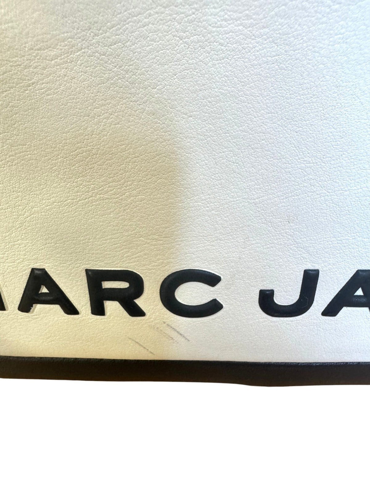 Marc Jacobs The Box Bag | Crossbody/Shoulder, Black & White, Leather, Top Handle