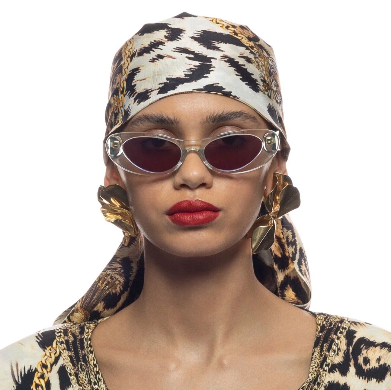 Camilla Champagne Caviar Sunglasses CatsEye Hand Made Tortoise